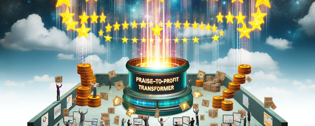 reviews turn praise into profit